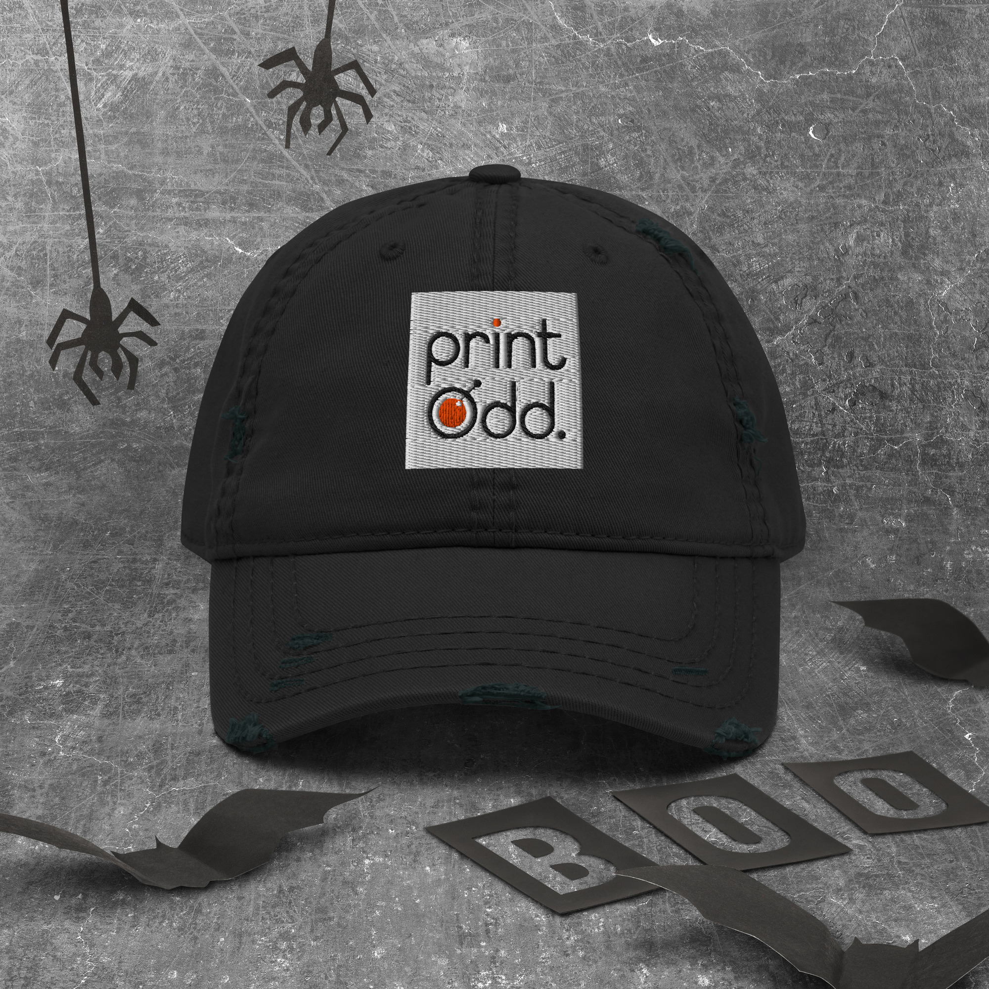 distressed-dad-hat-black-front-67434b69b8ee9.jpg Distressed Dad Hat - Image 2